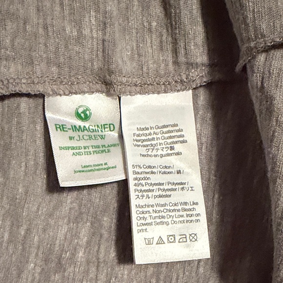 J. Crew Gray Peace Graphic Tee NWT - Picture 5 of 7